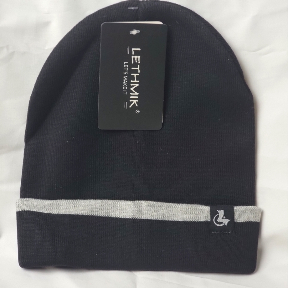 Lethmik kids cuff beanie Hat Boy/ Girl winter Knit